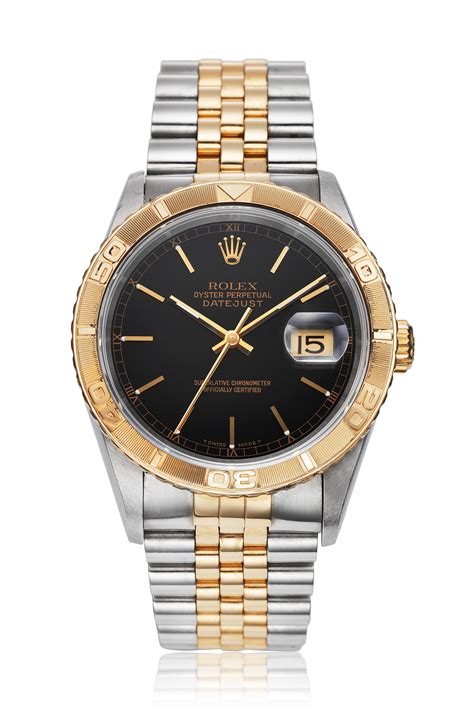 rolex thunderbird turn o'graph stainless and gold datejust|Rolex turn o graph value.